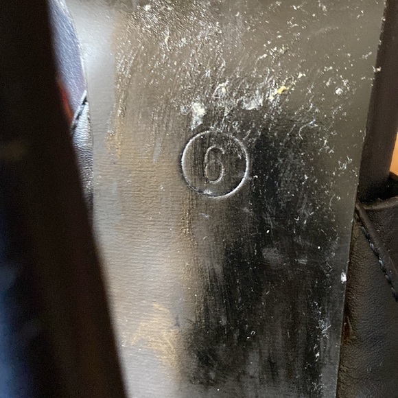 Modern‎ Rush Navy leather strappy heel sandals - Picture 6 of 8